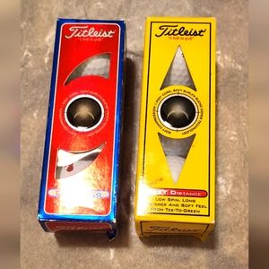 Titleist Golf Balls NXT Distance & DT So/ Lo Made in USA NWT